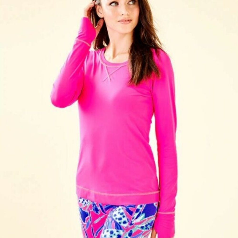 {LILLY PULITZER} UPF 50+ Luxletic Renay Tee NWT
